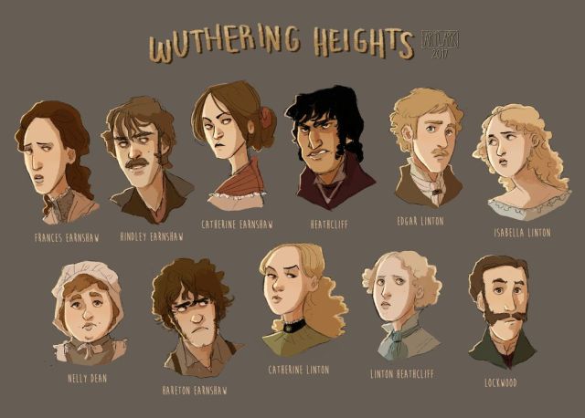 Meet All 19 Characters of Wuthering Heights (Spoiler Free) – Reading Litty